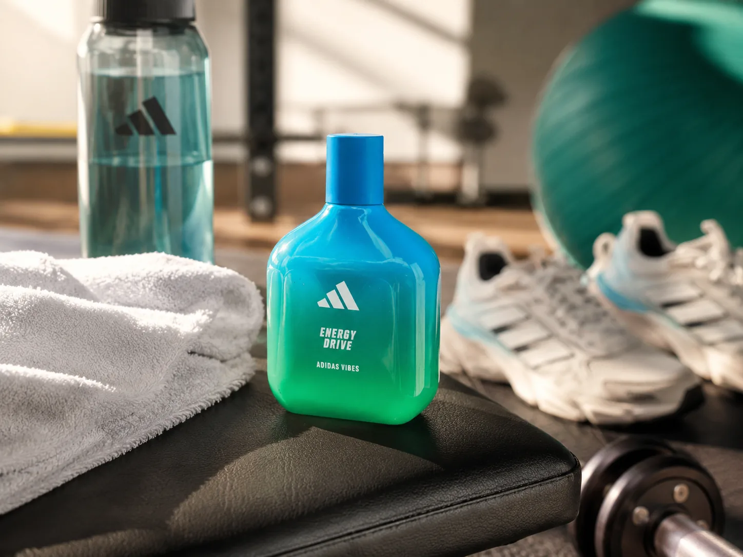 Adidas Vibes — Energy Drive styled for post-game recovery